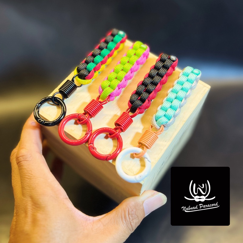 Gantungan Kunci Paracord Custom Unik Kubotan Keychain Nabnad Paracord