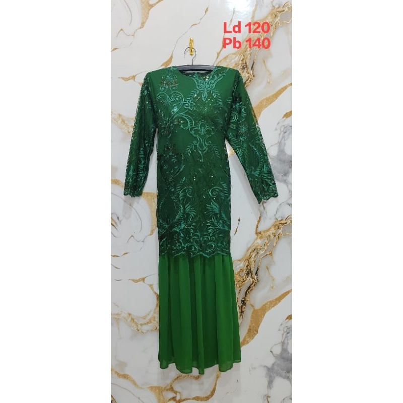 Gamis duyung  brokat