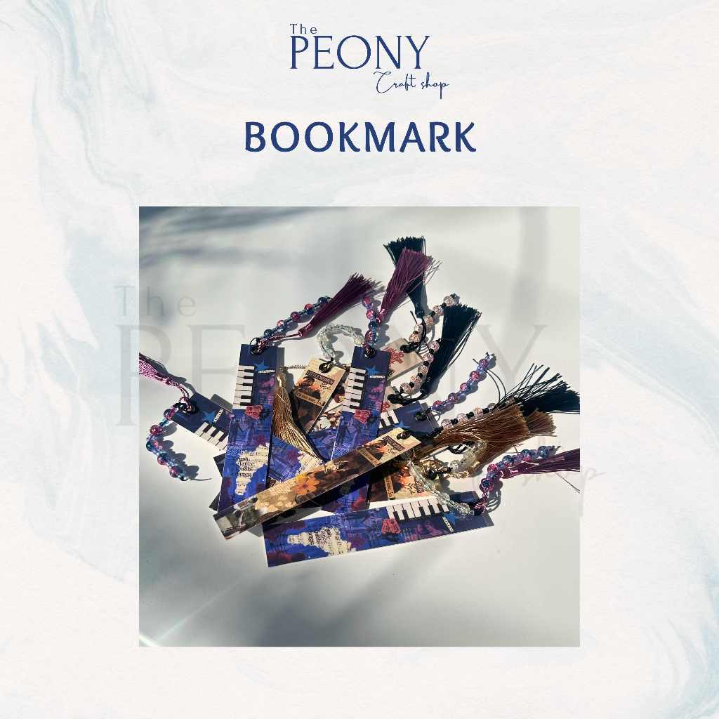 

The Peony Craft - BOOKMARK / PEMBATAS BUKU BISA CUSTOM