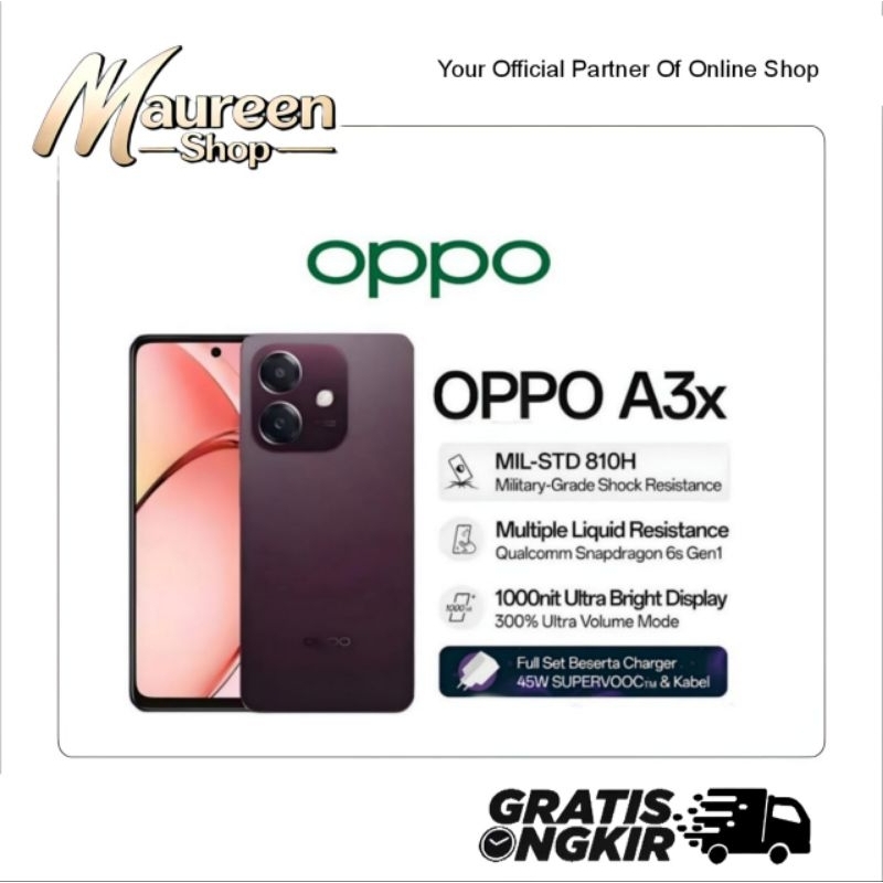 Oppo A3x Ram 4/64