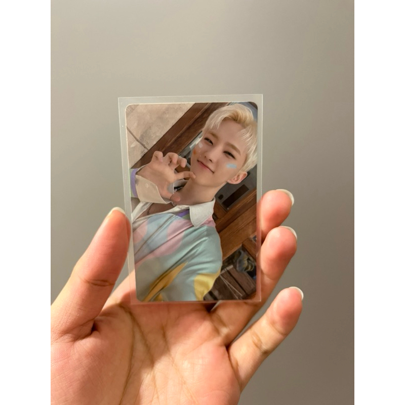 [ READY STOCK INA ] SEVENTEEN OFFICIAL PHOTOCARD HOSHI PADDLE POP ICE CREAM WEVERSE CARAT VERSION WV