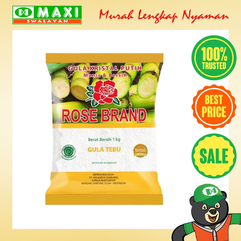 

Gula Rose Brand 1kg Kuning