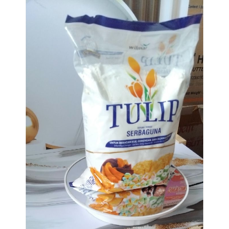 

tepung terigu serbaguna Tulip 1kg