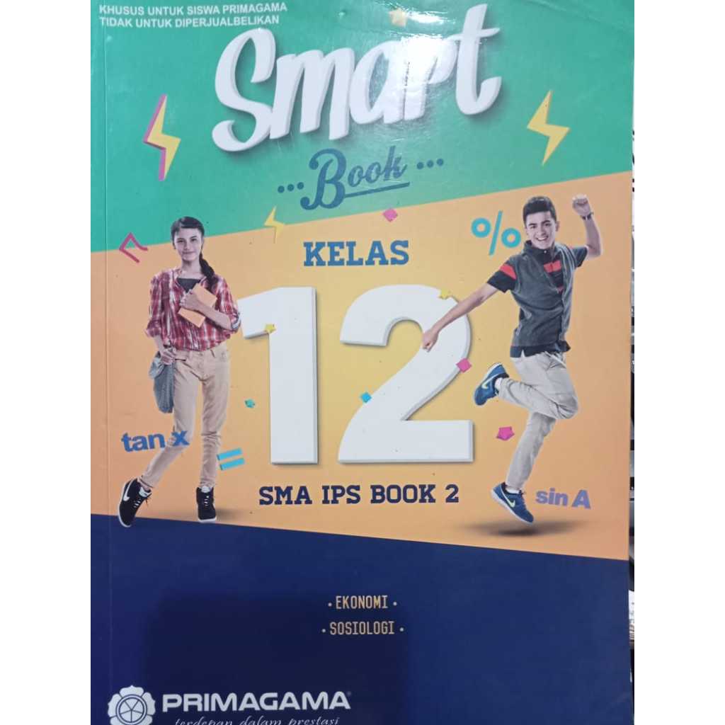BUKU SMART BOOK KELAS 12 IPS  BOOK 2