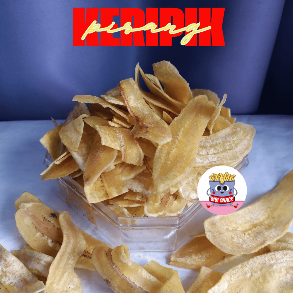 

Bibi Snack - Keripik Pisang Asin Gurih Bandung 500gr