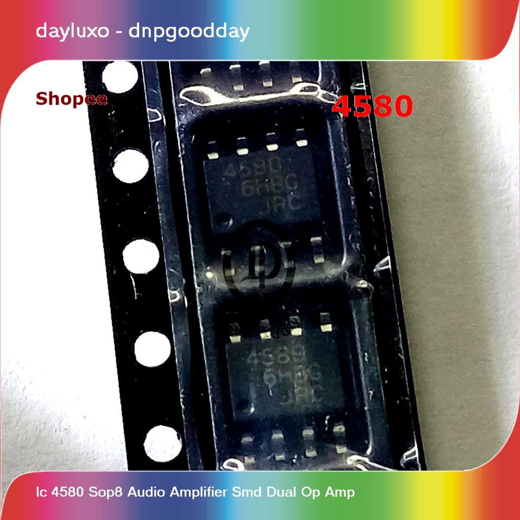 ic 4580 sop8 audio amplifier smd dual op amp