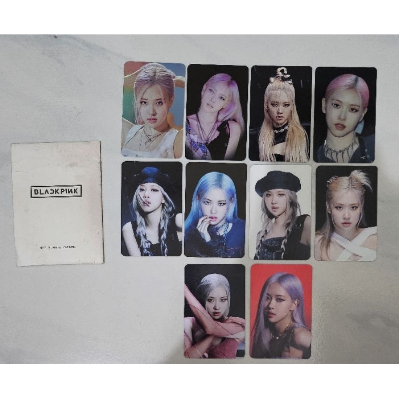 Rosé Blackpink PC Set Blackpink tour