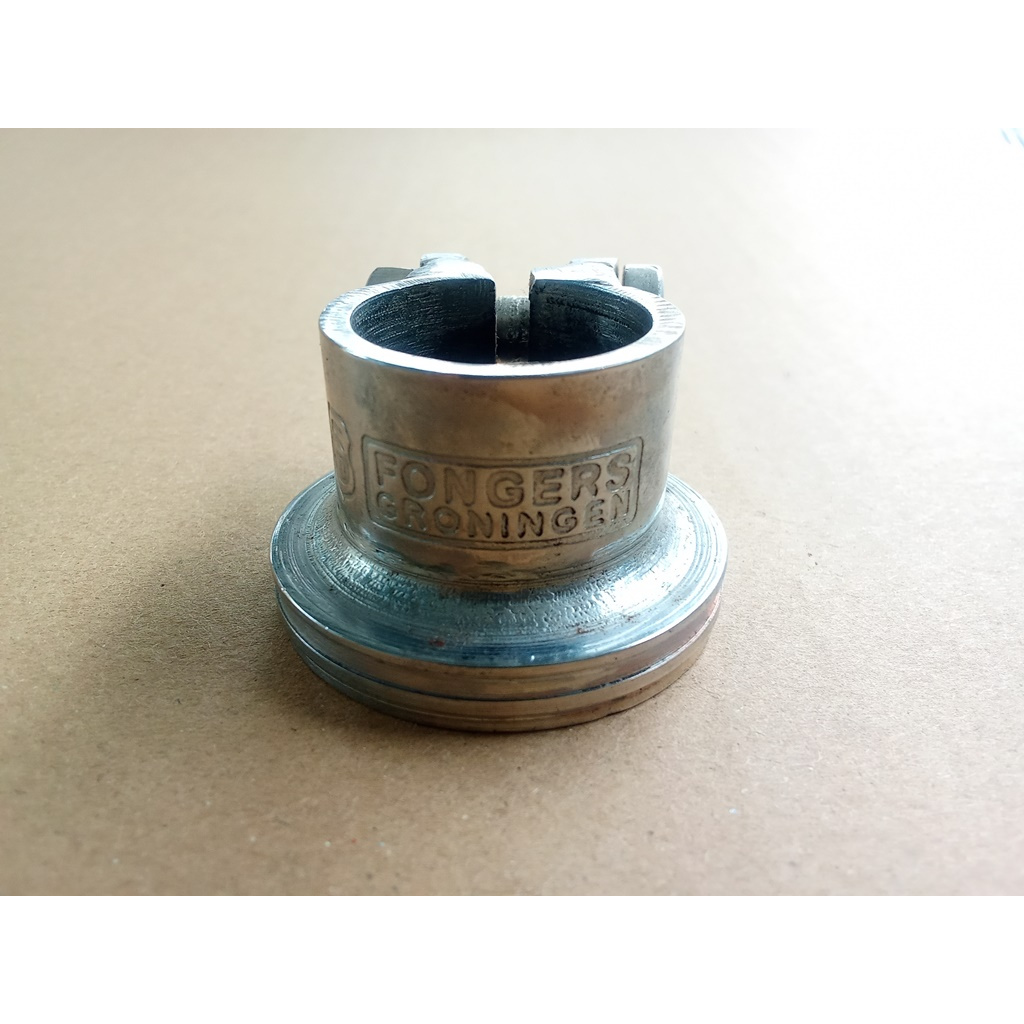 Balhof Fongers Klem Stir Stang Leher Sepeda Onthel Silver