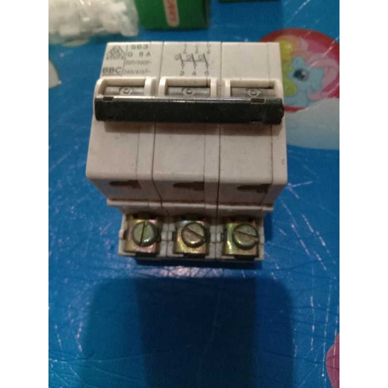 MCB LISTRIK BBC 3PAS 6A