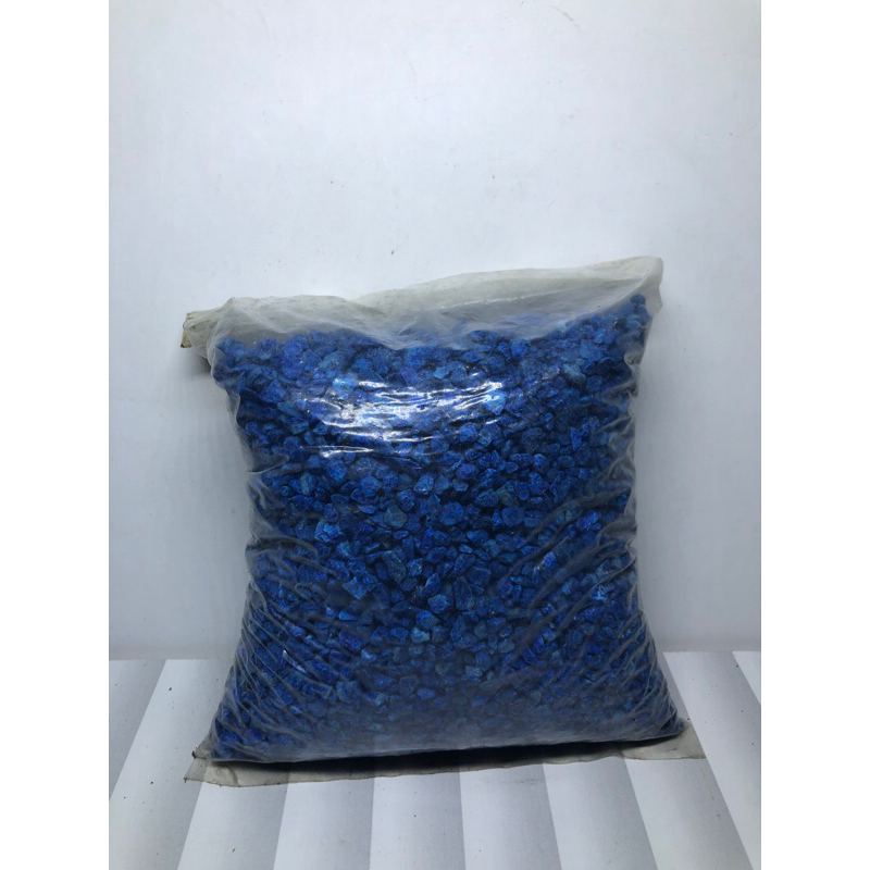 batu biru, batu hias akuarium