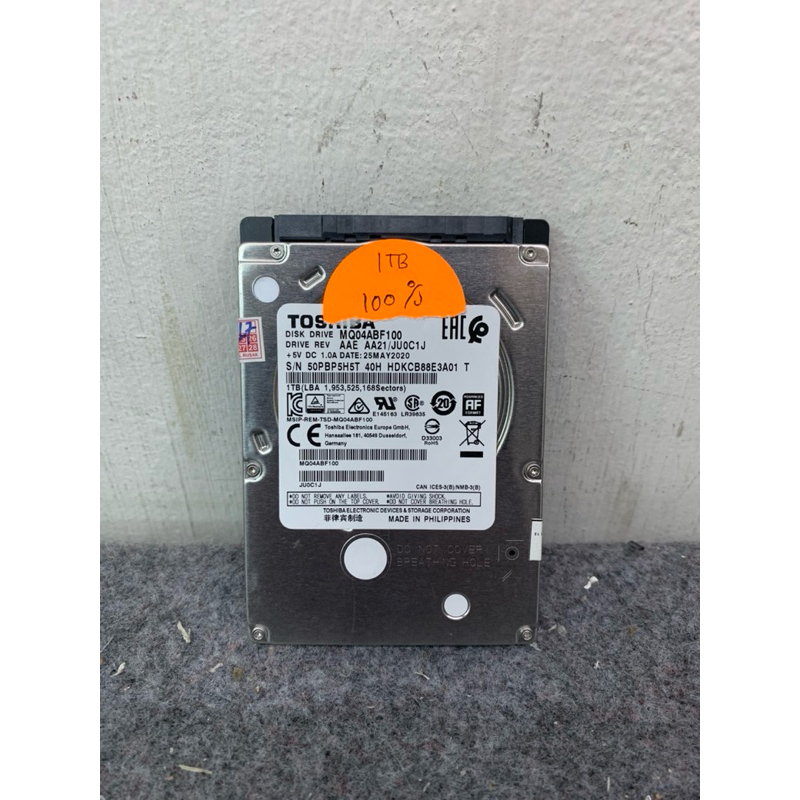 Hardisk Laptop | Hardisk 1TB slim