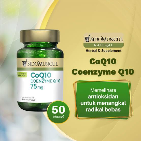 Sidomuncul Natural CoQ10 75Mg 50's