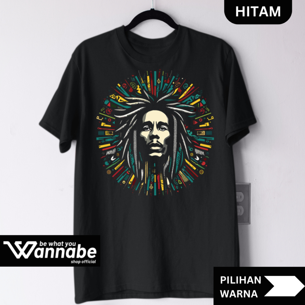 KAOS BAND BOB MARLEY 14 KAOS BIGSIZE JUMBO S - 7XL PREMIUM DAN KAOS ANAK BAND 2 - 13 TAHUN