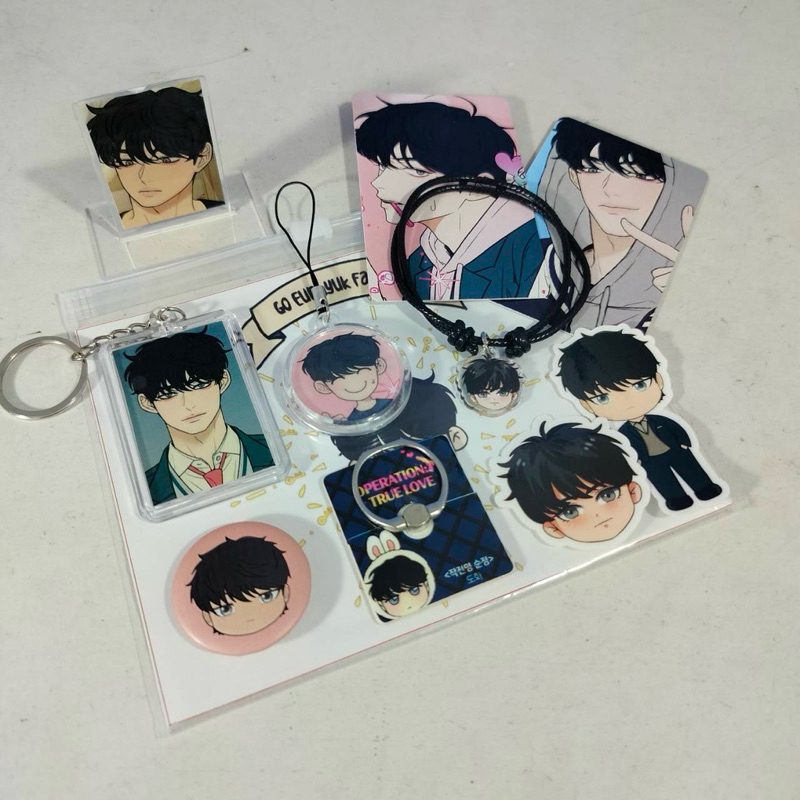 Tumblergrafik Hampers Aesthetic Webtoon Operation True Love - Kado Lucu Karakter Eunhyuk - Gift Idul