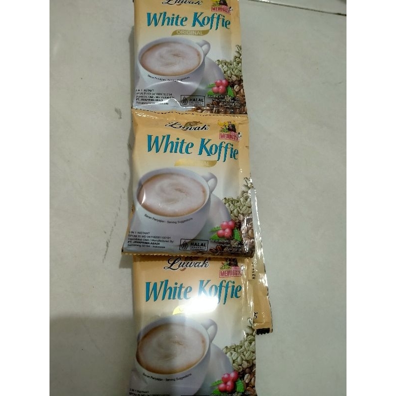 

Luwak White Koffie Renceng (isi 10)