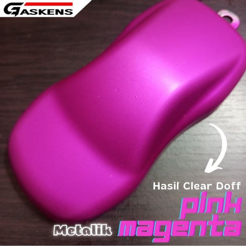 CAT PINK MAGENTA METALIK 1 Liter, Bahan 100% PU | CAT body motor & mobil | cat velg | CAT DUCO PU | 