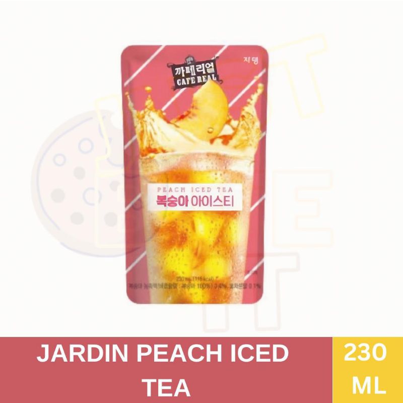 

JARDIN PEACH ICED TEA 230 ML - MINUMAN INSTAN RASA BUAH PERSIK KOREA JARDIN 230 ML