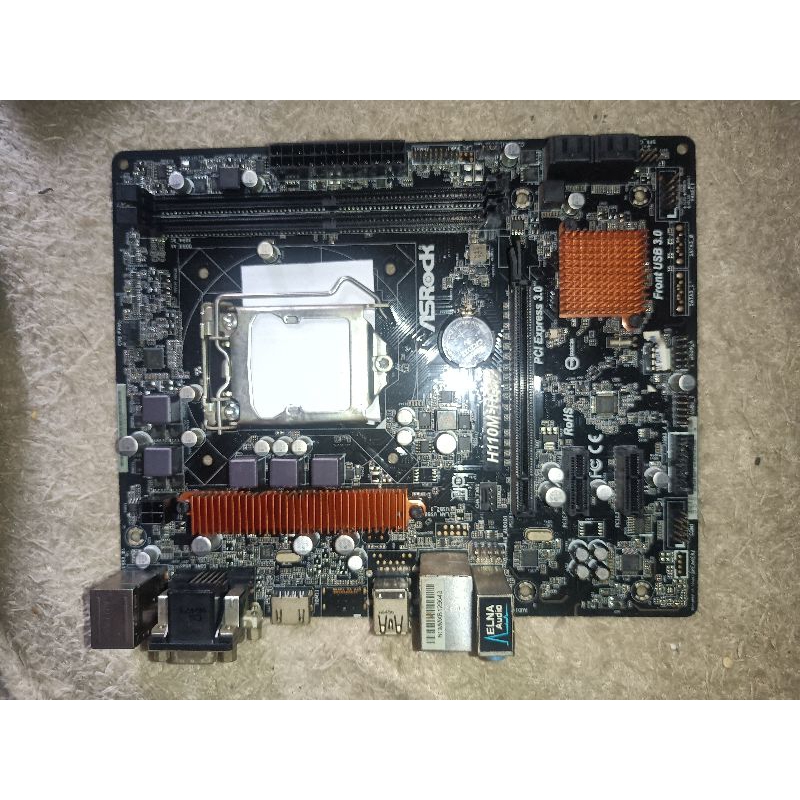 mobo ASRock h110m-HDV (Minus)
