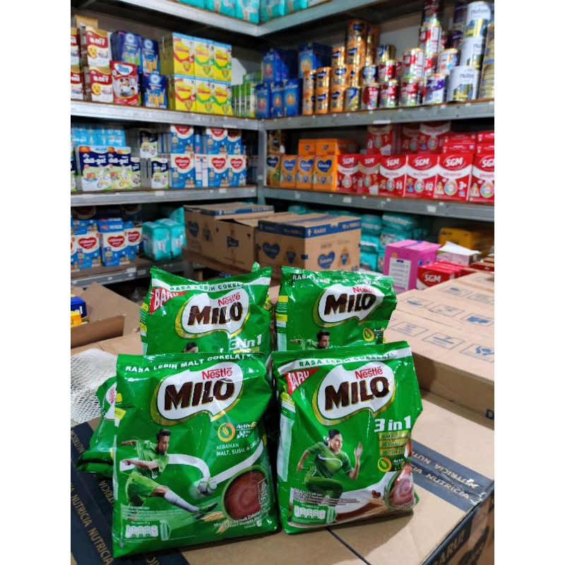 

Milo aktiv go/ 3 In 1 kemasan 790gr.