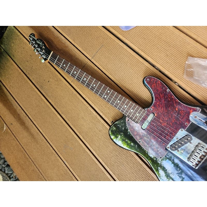 Pickguard Tortoise Gitar Squier Telecaster