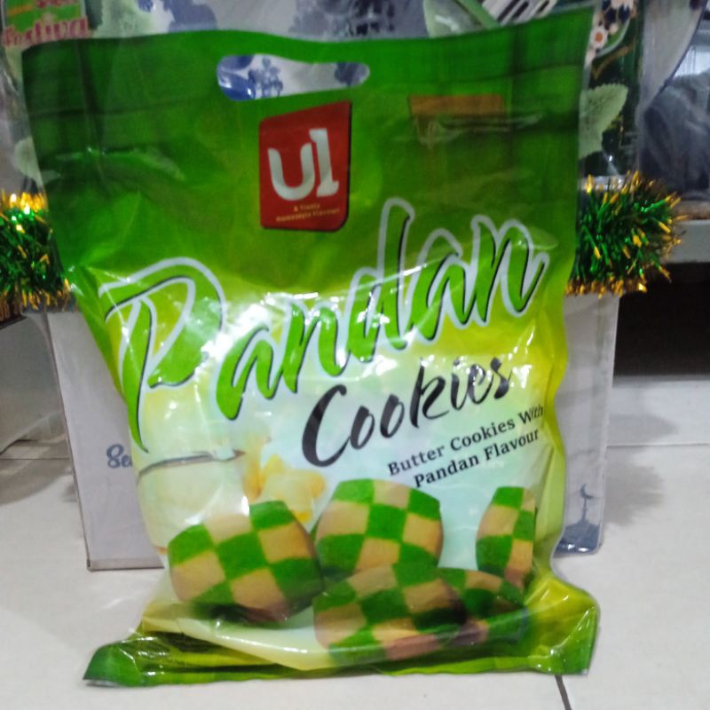 

pandan cookies 300gr