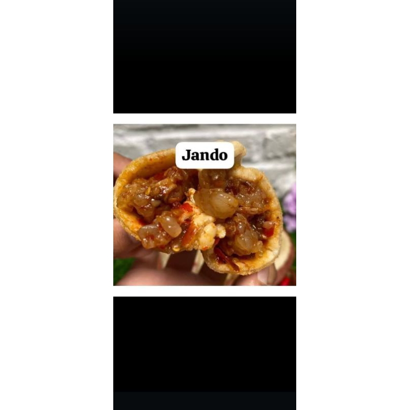 

Cireng Gendut Jando Sapi Pedas isi 4 pcs (Tetelan sapi)