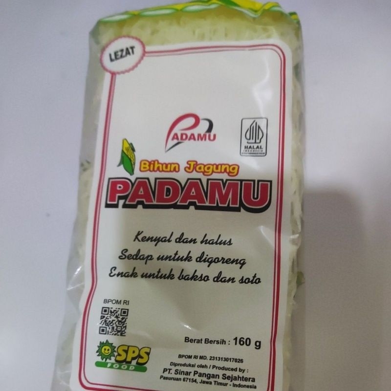 

Bihun Jagung Padamu 160 Gram