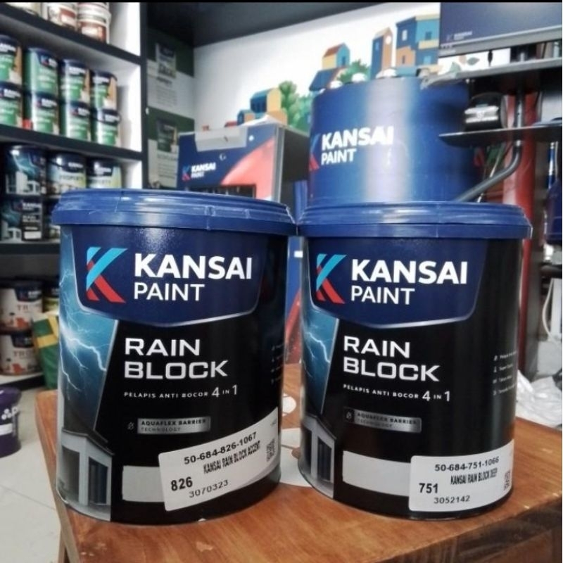 Kansai Paint rain block cat waterproofing 1kg