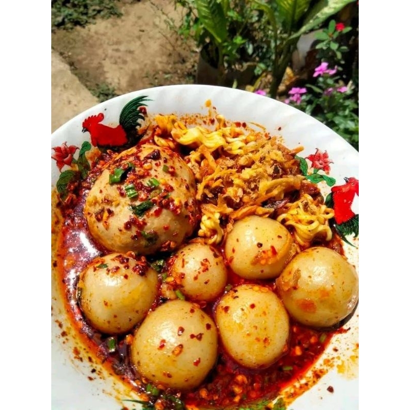 

Bakso Aci cikruh khas Garut paket bakso aci+ bakso sapi + Mie