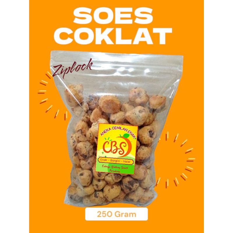 

Soes coklat/ Cemilan Enak/Cemilan Manis/oleh-oleh Pemalang