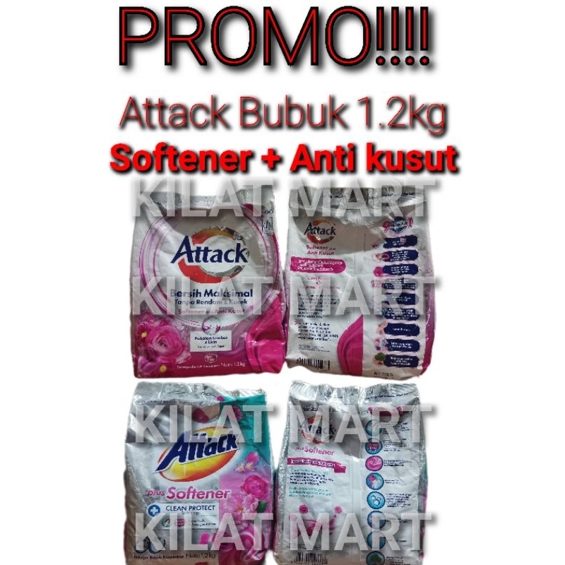 attack Bubuk plus Softener/attack jazz 1 800/750gr/1.200gr