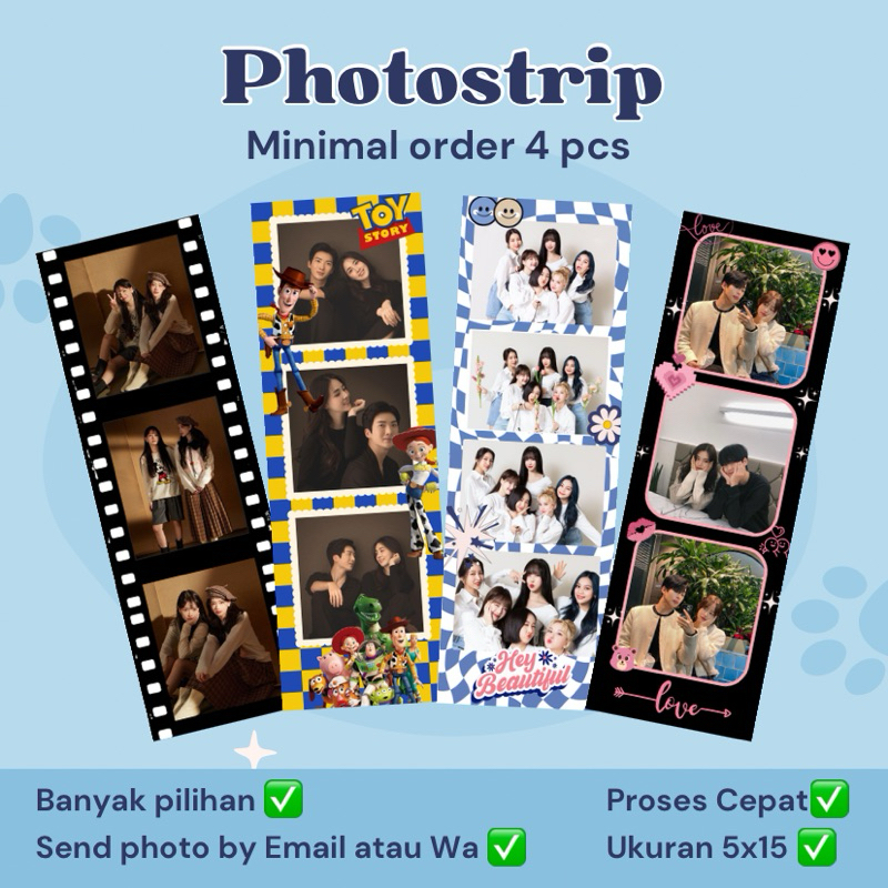 PHOTOSTRIP CUSTOM | PHOTOSTRIP | MINI PHOTOSTRIP CUSTOM | FOTOSTRIP | CETAK PHOTOSTRIP | PHOTOSTRIP 