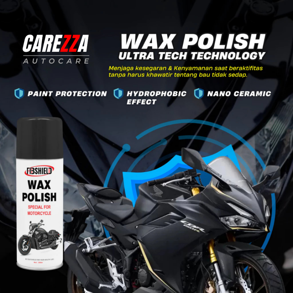 Pengkilap Body Motor dan Mobil, Polish Wax, Pelindung Body Motor, Kit Pengkilap Body, Instans Coatin