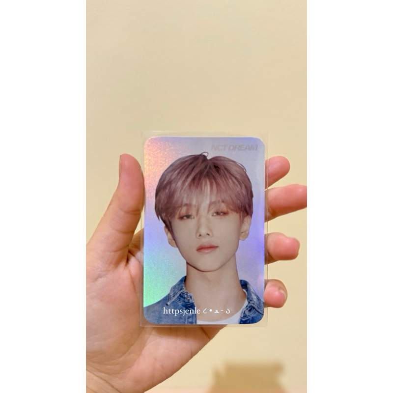 PC JISUNG HOLO WE BOOM ERA (WITHOUT STANDEE)