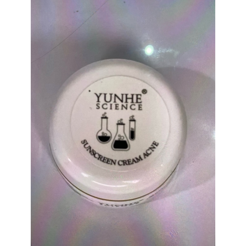 CREAM SUNCREEN ACNE YUNHE SCIENCE