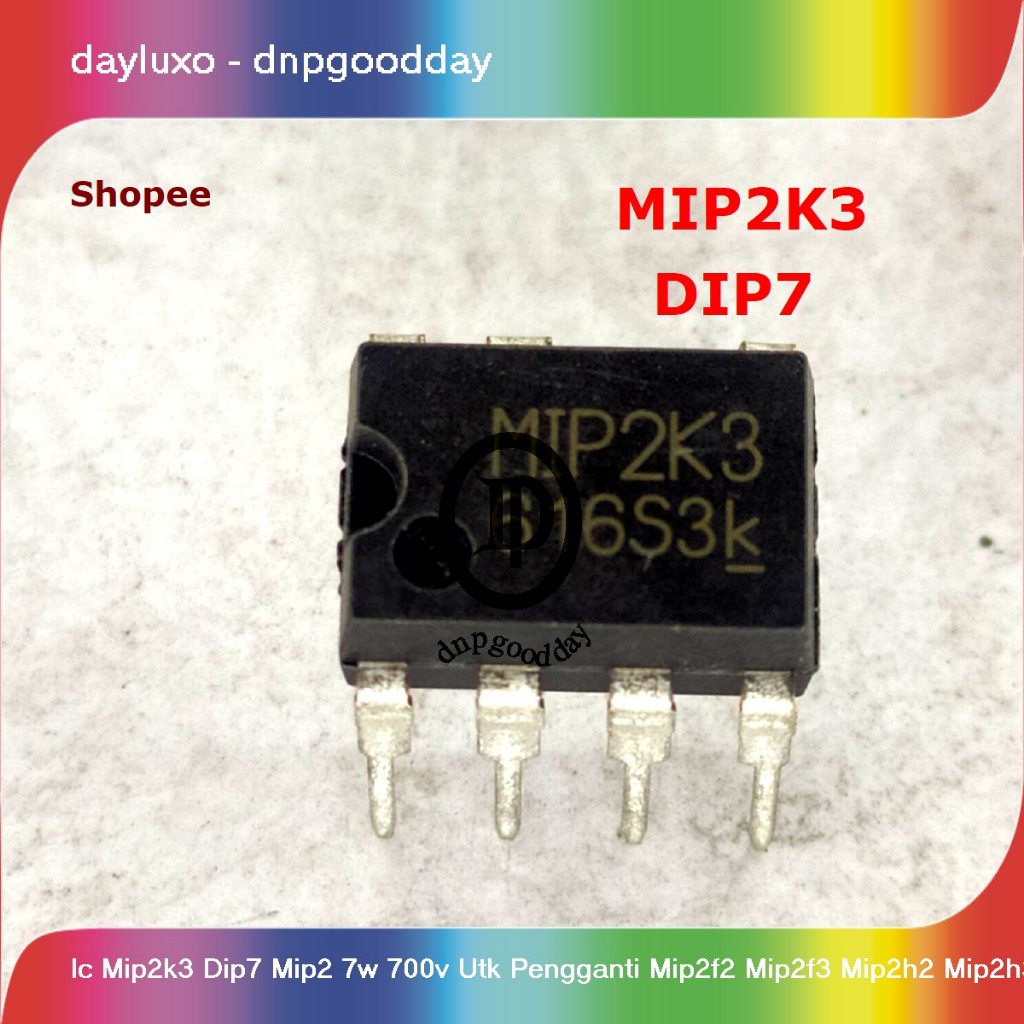 ic mip2k3 dip7 mip2 7w 700v utk pengganti mip2f2 mip2f3 mip2h2 mip2h3