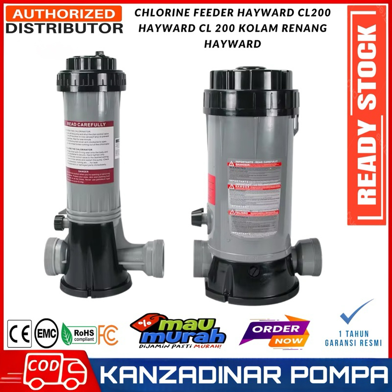 CHLORINE FEEDER HAYWARD CL200 HAYWARD CL 200 KOLAM RENANG HAYWARD