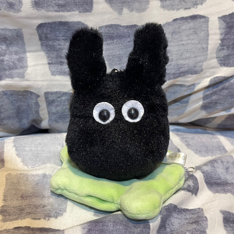 Black Totoro Sun Arrow Plush Keychain | Totoro Hitam | nicaffee