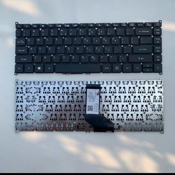 Keyboard Acer Travelmate P214 Travelmate P214-41 P214-52G P40-41 P40-51 P40-53 New hitam