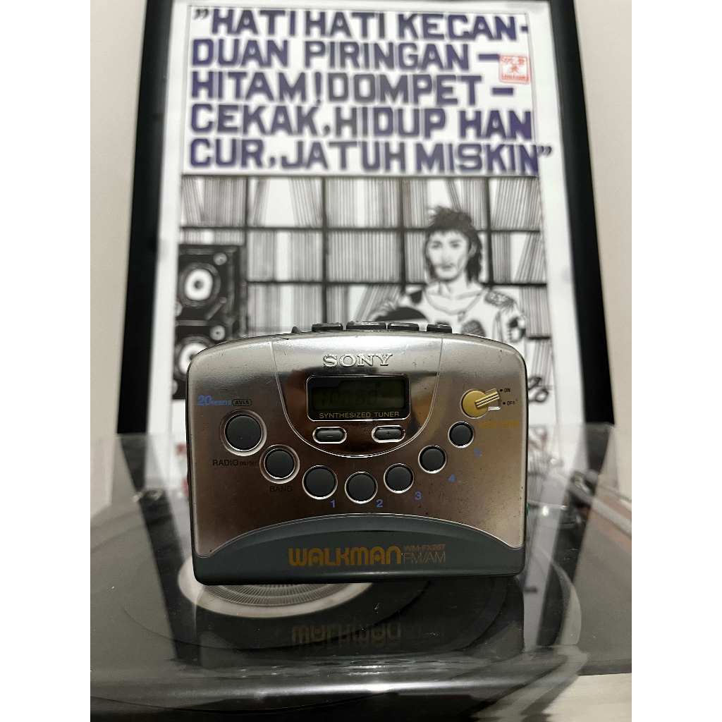 Walkman Sony WM-FX267 normal siap pakai