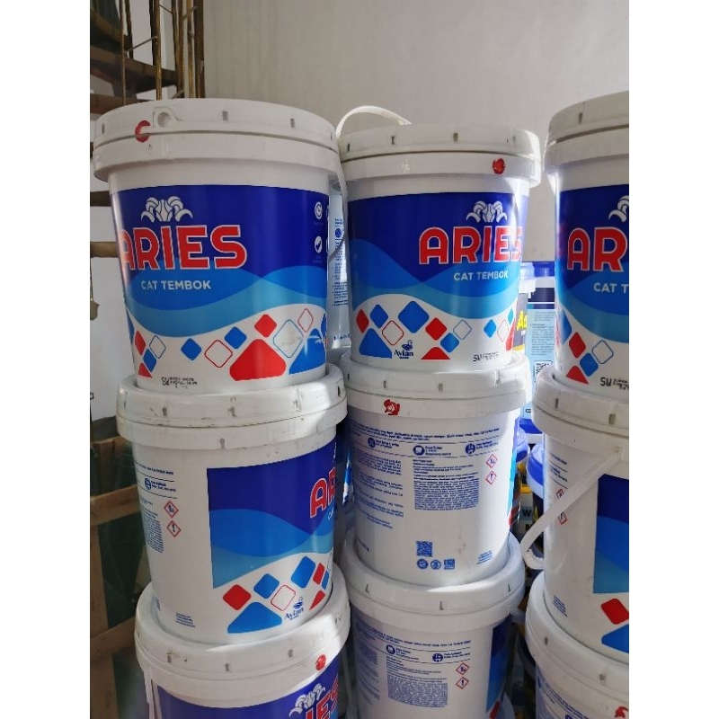 Cat tembok ARIES 20KG. Cat dinding. Cat interior