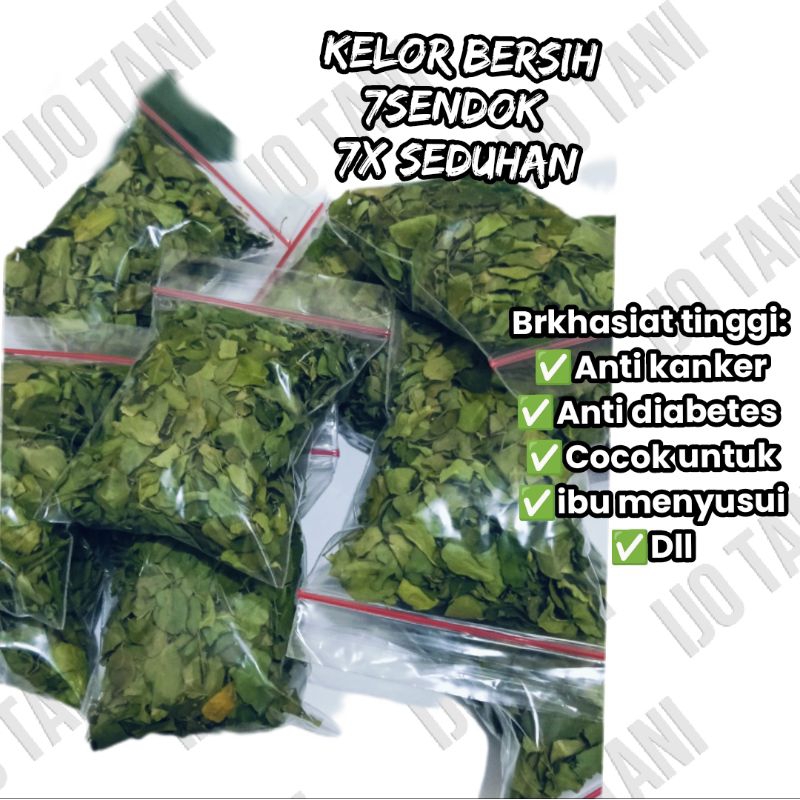 

Teh Daun Kelor elor Moringa kering Berkhasiat Tinggi 100%Tanpa Campuran