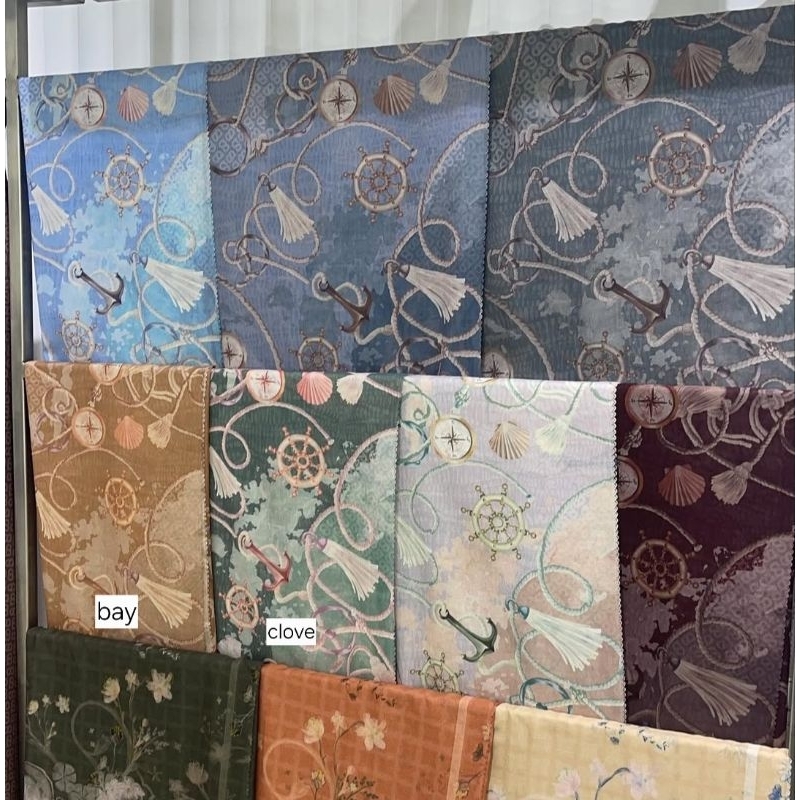 Buttonscarves - Nautical XL ( Bay & Clove)