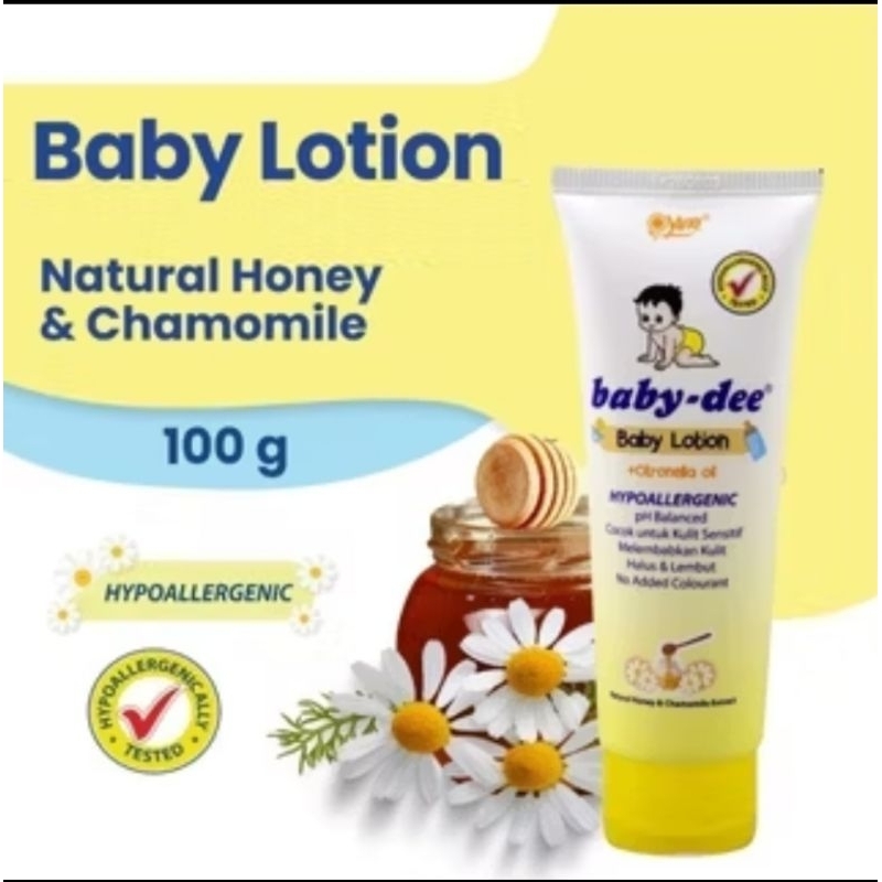 Baby dee body lotion diaper cream powder