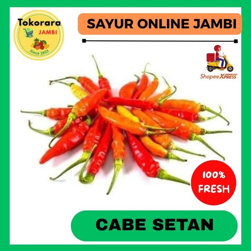 

KIRIM INSTAN Cabe Rawit Setan/Rawit merah-Tokorara.Jambi