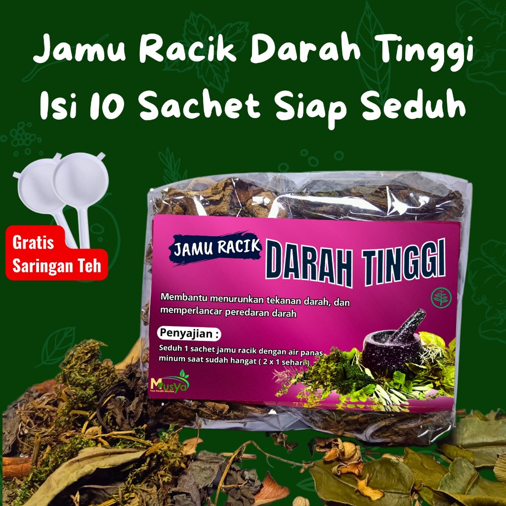 

Jamu Racik Darah Tinggi - Herbal Darah tinggi - Jamu Hipertensi Isi 10 Sachet