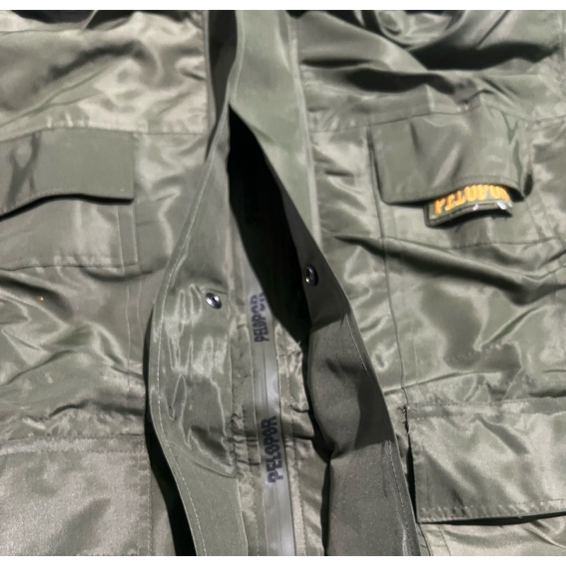 BEST SELLER JAS HUJAN JATAH PELOPOR HIJAU TEBAL/JAS HUJAN BKO HIJAU BRIMOB