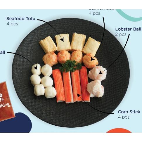 

SEAFOODKING Bakso Ikan Curah Mix Seafood