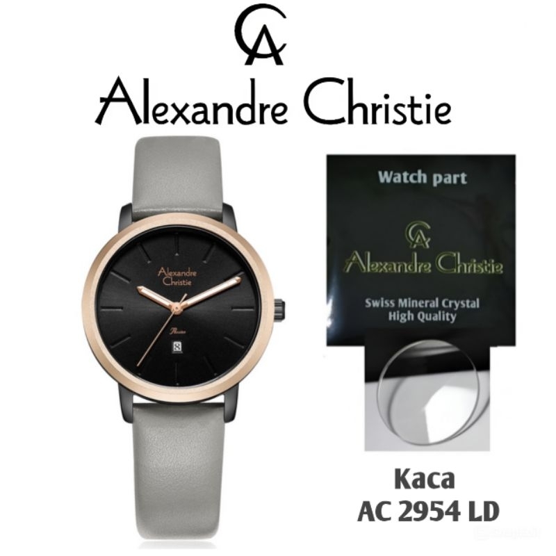 Kaca Jam Tangan Alexandre Christie Type AC 2954 LD, AC 8514 LD, AC 6596 MC  High Quality