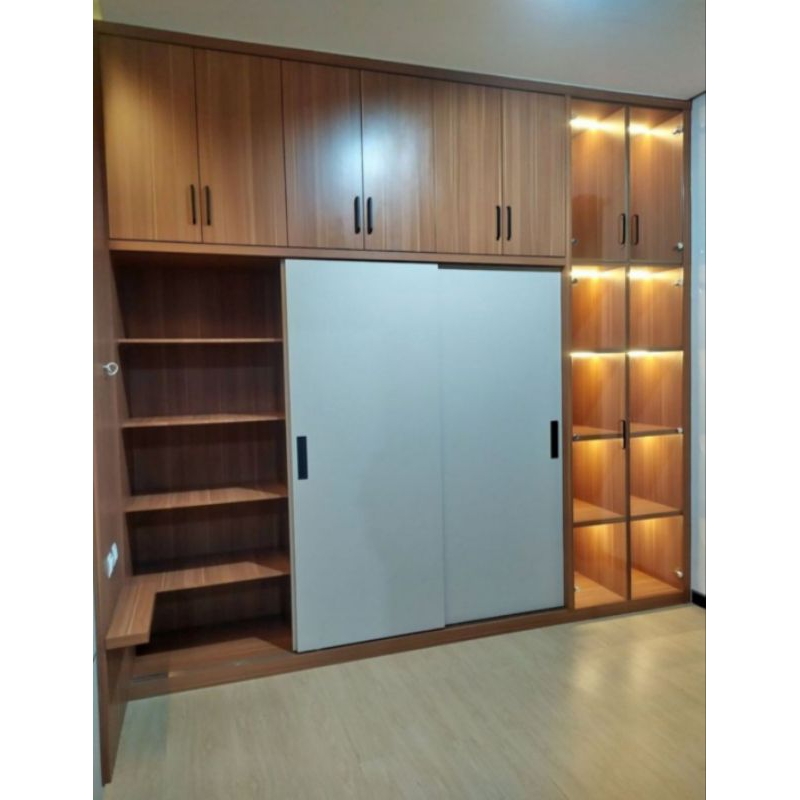 lemari pakaian custom hpl